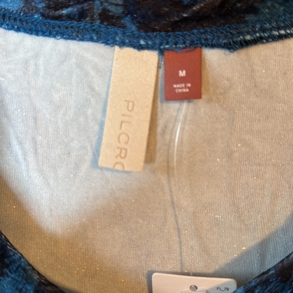 NWT Pilcro Velveteen Racerback Tank Size Medium - Picture 8 of 14